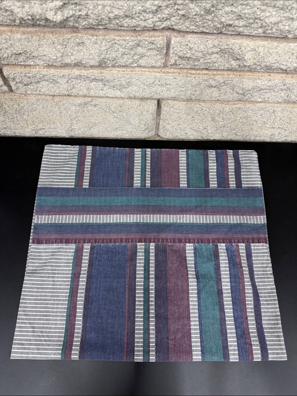 Vintage Wamsutta Supercale Plus Striped Pillowcases Set of 2 USA
